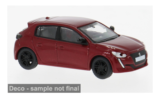 PCX87 PCX870594 Peugeot 208 II - dunkelrot - Vorbestellung 1:87
