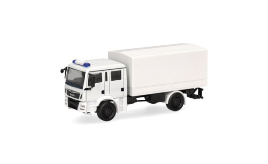 Herpa 014168 Herpa MiniKit: MAN TGM Mehrzweckkraftwagen, weiß (1 Stück) - Vorbestellung 1:87