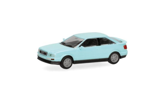 Herpa 029018 Herpa Basic: Audi 90 Coupé, gulfblau 1:87