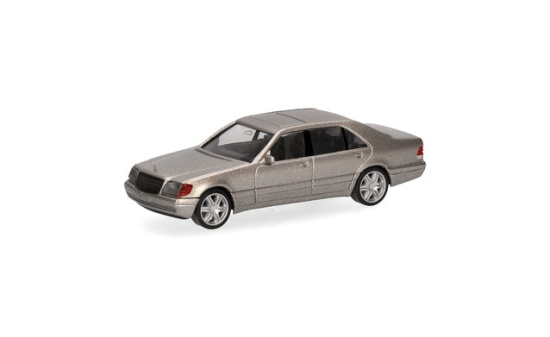 Herpa 030946-002 Mercedes-Benz 600 SEL V12 mit Brabus-Felgen, rauchsilber metallic - Vorbestellung 1:87
