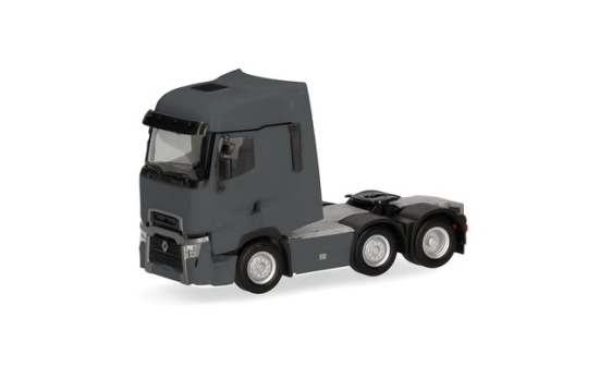 Herpa 315104-004 Renault T Facelift Zugmaschine 3achs (6x2), grau 1:87