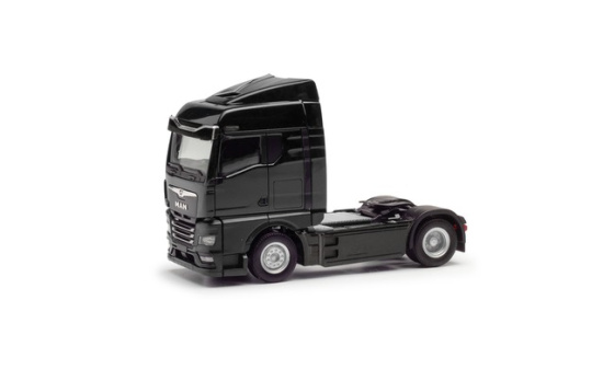 Herpa 320245 MAN eTGX GM Zugmaschine 2achs, schwarz 1:87