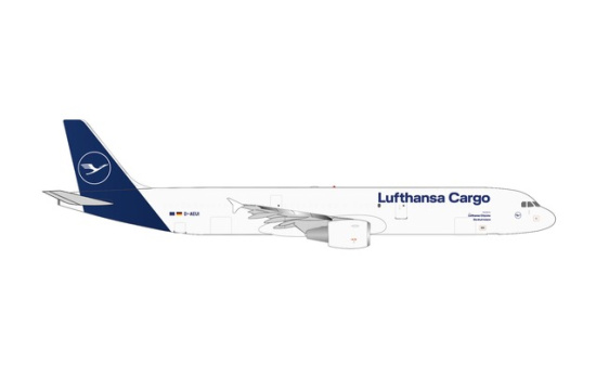 Herpa 536660-001 Lufthansa Cargo Airbus A321P2F D-AEUI 1:500