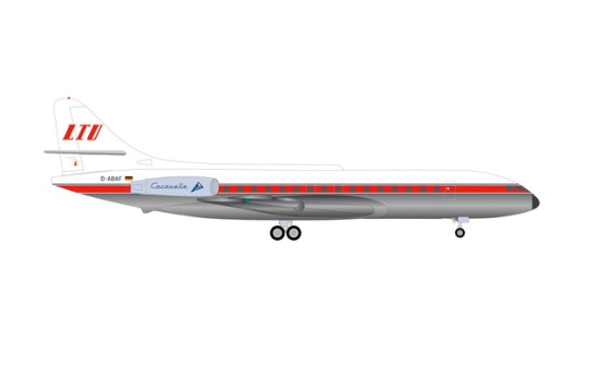 Herpa 538527 LTU Sud Aviation Caravelle 1:500
