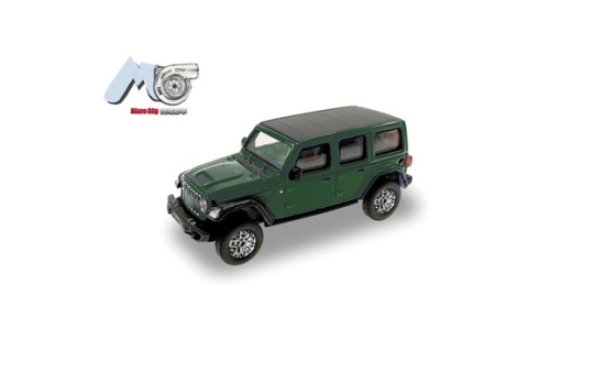 Micro City 87MC000014 MicroCity: Jeep Wrangler, grün (ab 2017) - Vorbestellung 1:87