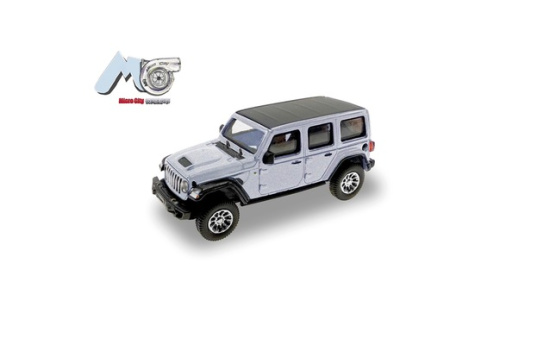 Micro City 87MC000027 MicroCity: Jeep Wrangler, silber (ab 2017) - Vorbestellung 1:87
