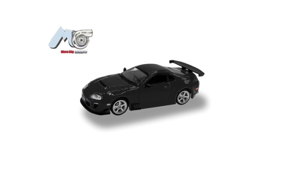 Micro City 87MC000030 MicroCity: Toyota Supra, schwarz (1993-2002) - Vorbestellung 1:87