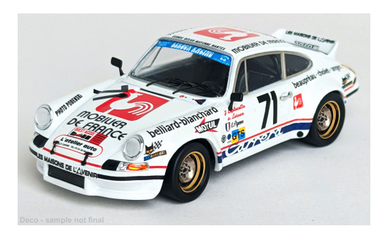 Trofeu TRODSN-315 Porsche 911 Carrera RSR - 24h Le Mans - C.Pigeon - J.Laplacette - Vorbestellung 1:43
