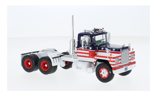 IXO IXOTR178.22 Mack R-Series - rot , blau 1:43