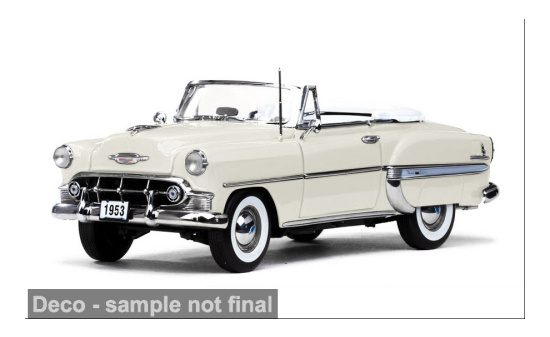 Sun Star SUN1627 Chevrolet Bel Air OpenConvertible - weiss - Vorbestellung 1:18