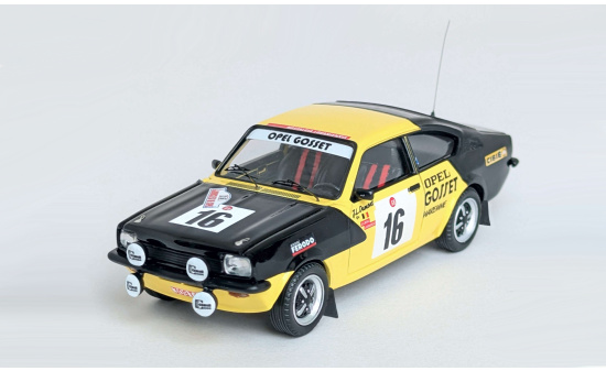 Trofeu TRODSN-321 Opel Kadett GT/E - Boucles de Spa - J-L.Dumont - J.Materne 1:43