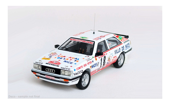Trofeu TRODSN-320 Audi quattro - Rally Monte Carlo - A.Tchine - G.Thimonier 1:43