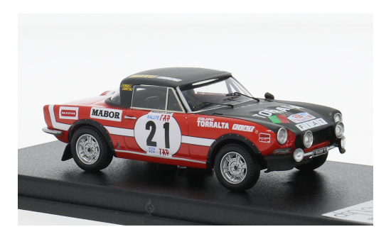 Trofeu TRODSN-313 Fiat 124 Sport Spider 1600 - Rally Tap - F.C.Albino - J.C.Albino 1:43