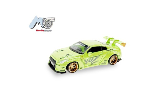 Micro City 87MC000036 MicroCity: Nissan GTR 35, grün - Vorbestellung 1:87