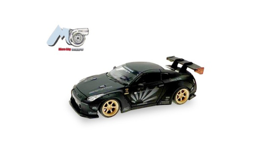 Micro City 87MC000037 MicroCity: Nissan GTR 35, schwarz - Vorbestellung 1:87