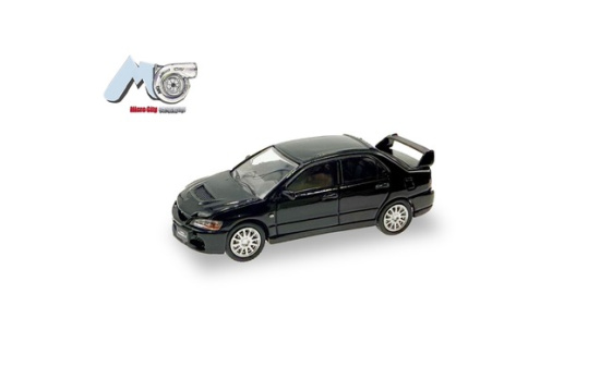 Micro City 87MC000038 MicroCity: Mitsubishi Lancer Evo 9, schwarz - Vorbestellung 1:87