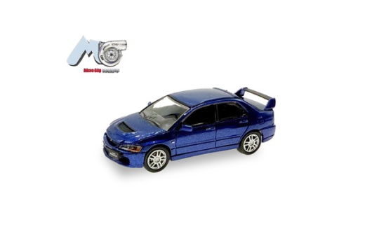 Micro City 87MC000039 MicroCity: Mitsubishi Lancer Evo 9, blau - Vorbestellung 1:87