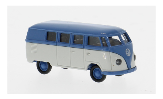 Brekina BRE31034 VW T1a Kombi - blau , hellgrau 1:87