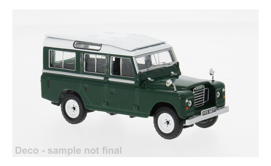 IXO IXOCLC616N.22 Land Rover Series III 109 - dunkelgrün , weiss - Vorbestellung 1:43