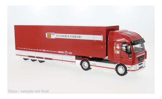 IXO IXOTTR040.22 Iveco Stralis Koffer-SZ - Ferrari - Vorbestellung 1:43