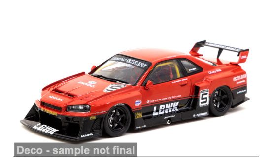 Tarmac TART43-021-ADV Nissan LB-ER34 Super Silhouette Skyline - Advan - Vorbestellung 1:43