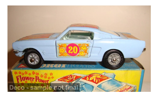 Corgi COCCD54321071 Ford Mustang Fastback 2+2 - hellblau - Vorbestellung 1:46
