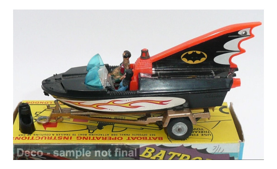 Corgi COCCD54321062 - Batboat - Batman - Vorbestellung 1:50