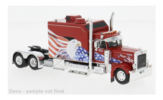 IXO IXO64TR016A Peterbilt 379 Custom - rot , Dekor - Vorbestellung 1:64