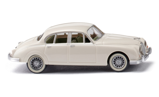 Wiking 081306 Jaguar MK II - perlweiß 1:87