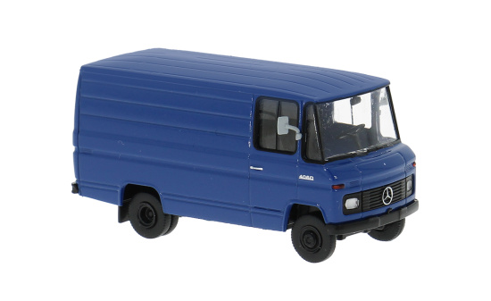 Brekina BRE36849 Mercedes L 406 D Kasten - blau 1:87