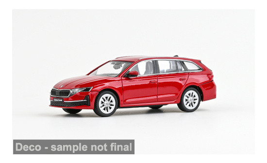 Abrex ABR143AB-050JF Skoda Octavia IV FL - rot (Metallic) 1:43