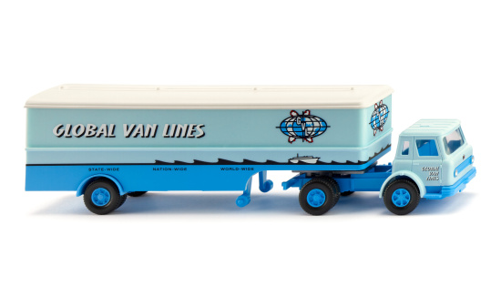 Wiking 051330 Koffersattelzug (Int. Harvester) 