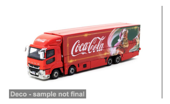 Tarmac TART64T-TL001-CC Mitsubishi Fuso Super Great - Coca Cola Santa - Vorbestellung 1:64