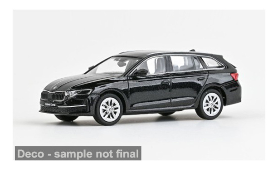 Abrex ABR143AB-050D Skoda Octavia IV FL - schwarz (Metallic) - Vorbestellung 1:43