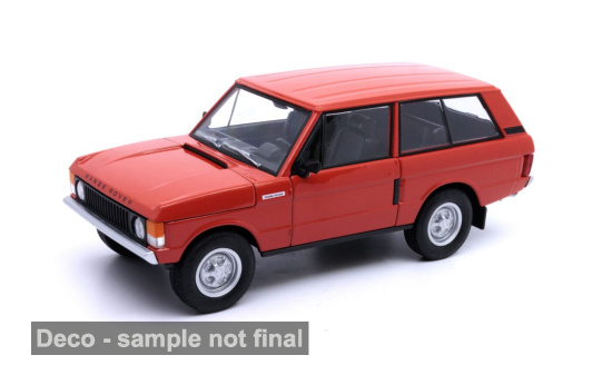 Welly WEL24128RED Land Rover Ranger Rover - rot 1:24