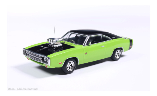 IXO IXOCLC620N.22 Dodge Charger R/T - hellgrün , schwarz - Vorbestellung 1:43