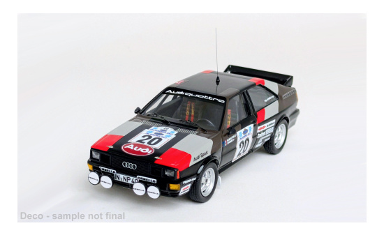 Trofeu TRORR.GR13 Audi quattro - Rally Acropolis - H.Mikkola - A.Hertz - Vorbestellung 1:43