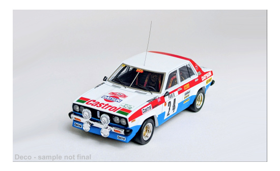 Trofeu TRODSN-350 Datsun 160 J - Rally Monte Carlo - R.Aaltonen - K.Gormley - Vorbestellung 1:43
