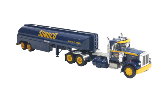 Brekina BRE86296 Peterbilt 359 Tank-SZ - Sunoco - Vorbestellung 1:87