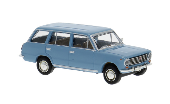 Brekina BRE22425 Fiat 124 Familiare - hellblau - Vorbestellung 1:87