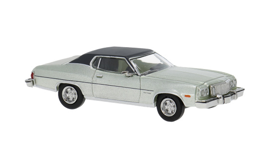 Brekina BRE19737 Ford Gran Torino - hellgrün (Metallic) , dunkelgrau - Vorbestellung 1:87