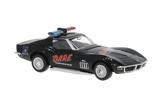 Brekina BRE19986 Chevrolet Corvette C3 - D.A.R.E. - Vorbestellung 1:87