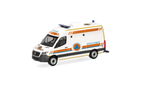 Herpa 099172 Mercedes-Benz Sprinter 18 Halbbus Hochdach 