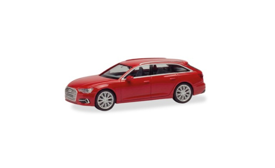 Herpa 420303-003 Audi A6 Avant, rot - Vorbestellung 1:87