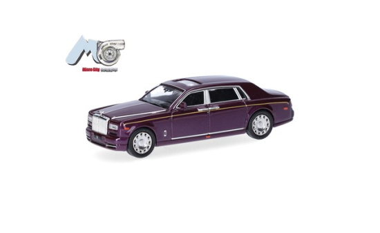 Micro City 87MC000064 MicroCity: Rolls Royce Phantom, purple - Vorbestellung 1:87