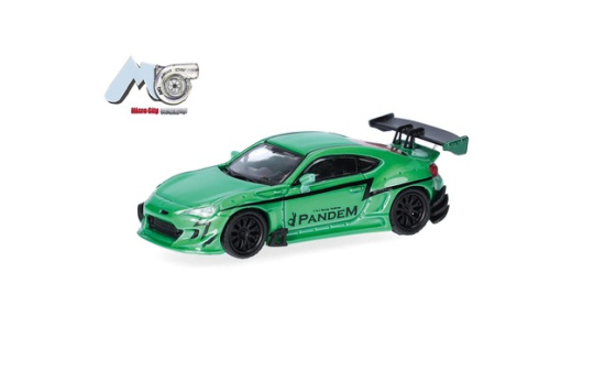 Micro City 87MC000072 MicroCity: Toyota GT86, grün - Vorbestellung 1:87