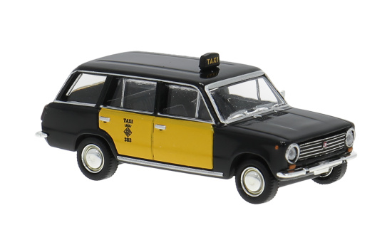 Brekina BRE22430 Seat 124 Kombi - Taxi Barcellona 1:87