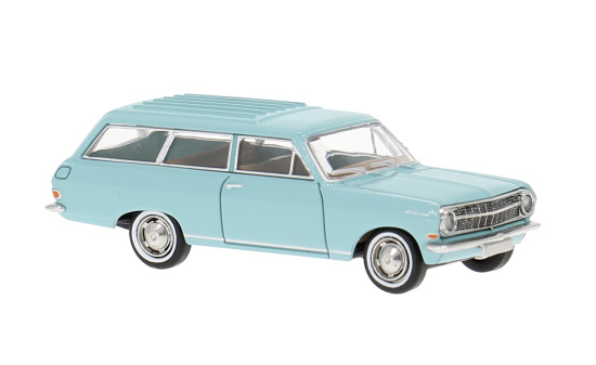 Brekina BRE20471 Opel Rekord A Caravan - helltürkis - Vorbestellung 1:87