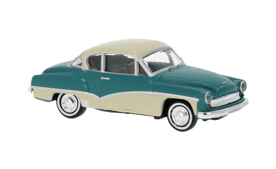 Brekina BRE27162 Wartburg 311 Coupe - grün , hellblau - Vorbestellung 1:87