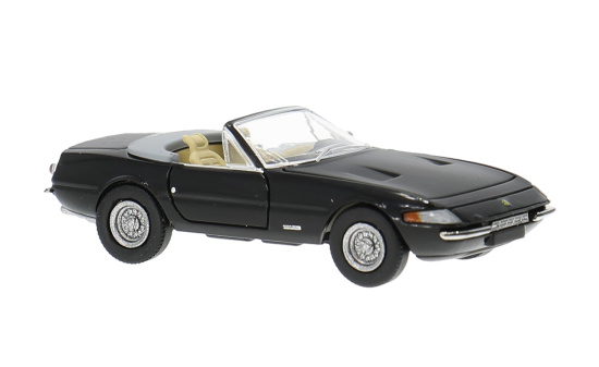 Brekina BRE22941 Ferrari 365 GTS/4 Daytona Spider - schwarz - Vorbestellung 1:87